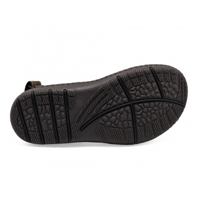 Men Sandals SKA-19 Brown Nubuck (Oiled)